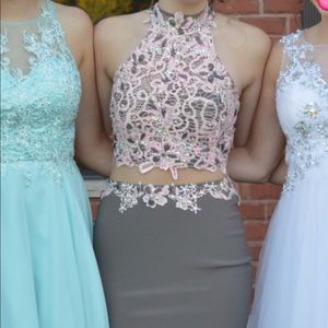 Alyce 2 Piece Homecoming Short Prom Dress